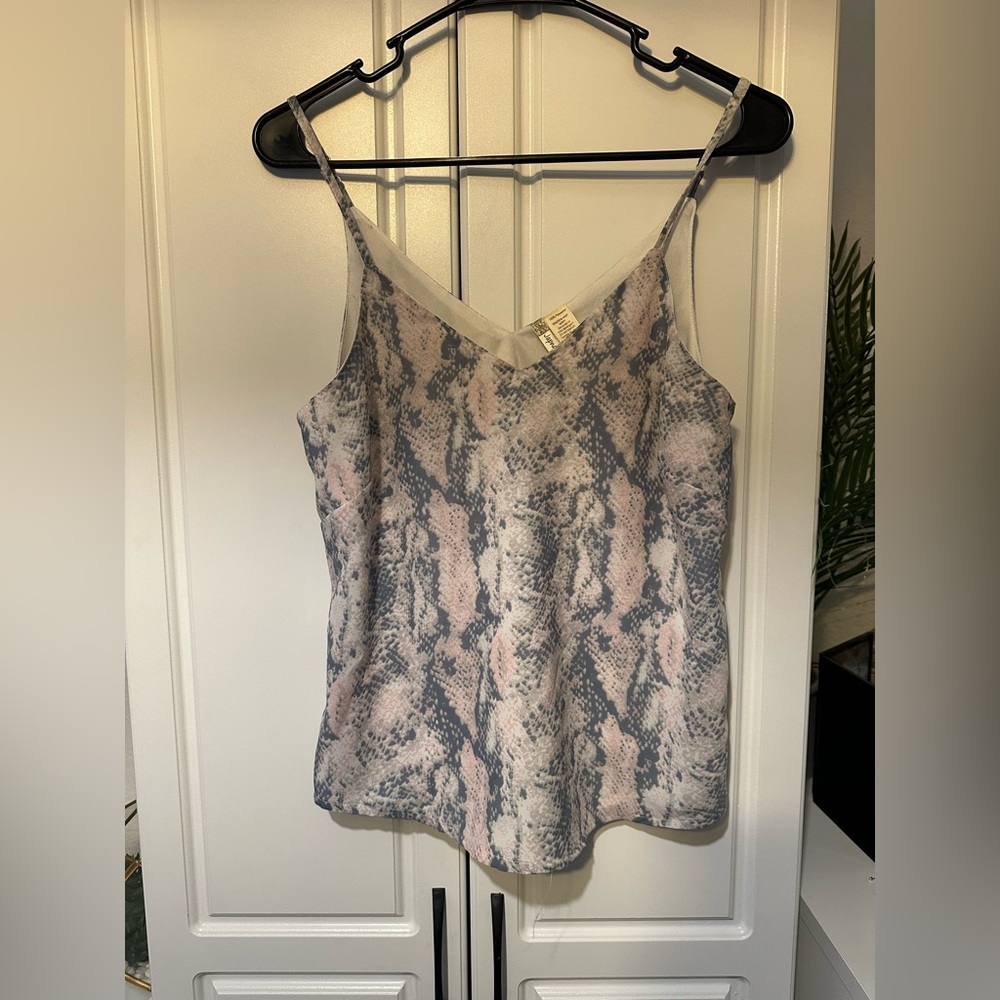 Woman’s snakeskin camisole